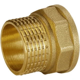 Перехідник 1/2&Prime;ВЗ латунний А0601А