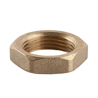 Контргайка 1&Prime;В латунна А1203А