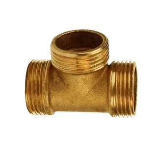 Трійник 1&Prime;ЗЗЗ латунний 217-1Б