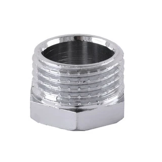 Заглушка з зовнішньою різьбою SOLOMON 1/2&Prime; хром 4001