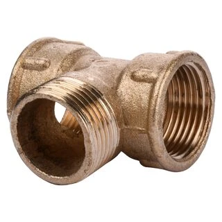 Трійник 1&Prime;ВЗВ латунний 232-1Б