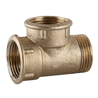 Трійник 1&Prime;ВВЗ латунний посилений 230Б