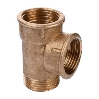 Трійник 1&Prime;ВВЗ латунний посилений 230Б