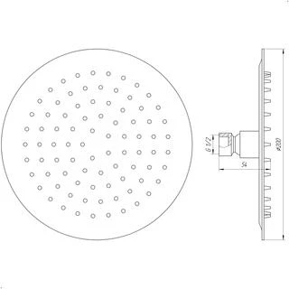 Душова лійка Globus Lux STS-0200