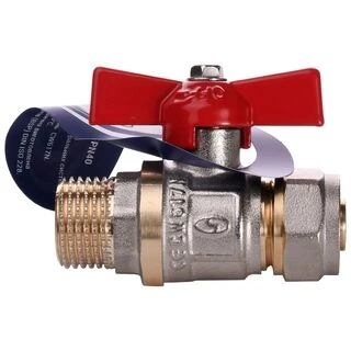 Кран кульовий SOLOMON 16х1/2&Prime; B1183 зовнішня різьба