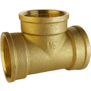 Трійник 1 1/2&Prime;ВВВ латунний A0207-1А