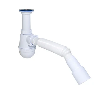Сифон Waterstal А-40029 для мийки 1 1/2&Prime; з гофрою