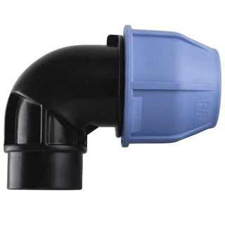 Коліно ПНД Vsplast 40*1 1/4 &amp;apos;&amp;apos;  ВР 4002