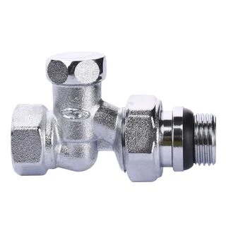 Кран радіаторний прямий SOLOMON 1/2&Prime; з гумовим ущільнювачем 161405 під ключ