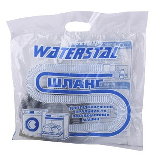 Шланг зливний для побутових пральних и посудом.машин &Prime;Waterstal&Prime; 1,0 м