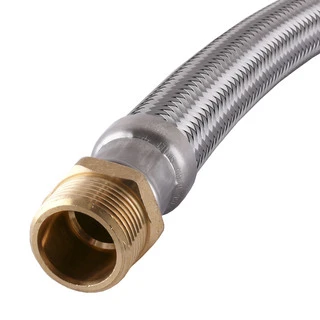 Шланг антивібраційний прямий TUCAI EXTRA TWIST 1&Prime; 0,6м RIVER MG-1-600 204742