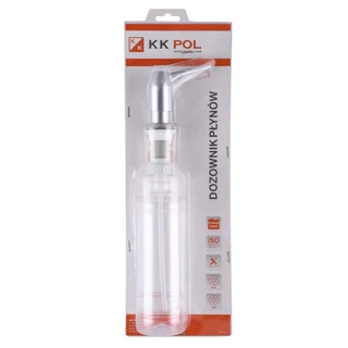 Рідини дозатор 0,5л, K.K.POL, DP0/602, ф21мм, сатин (DPS/602)