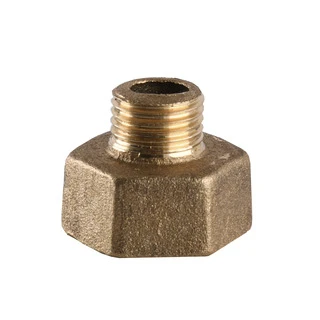 Перехідник редукційний 1/2&Prime;х1/4&Prime;ВЗ латунний 639Б
