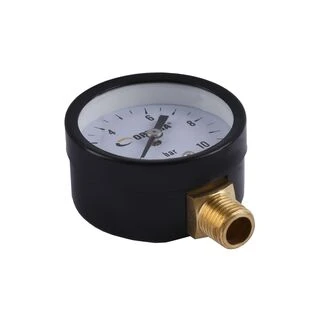 Манометр &Prime;Optima&Prime; 10 атм. 50 мм нижнє під&amp;apos;єднання нерж.корпус ( Y50 - NFC-2 )