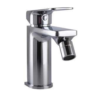 Змішувач для біде TOPAZ ODISS TO 18601-H52 на гайці,Хром,шланги TAQ-M1055,D35