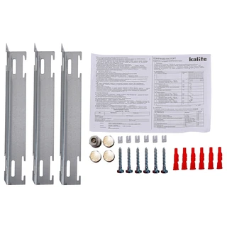 Радіатор сталевий 22/500х2400 низ-справа/бок KALITE (без клапана OUTER)