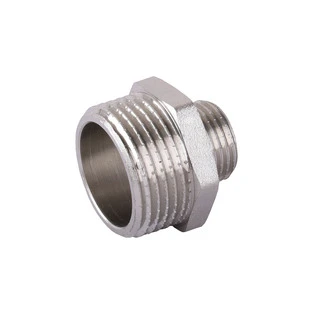Ніпель SOLOMON 1 1/2&Prime;х3/4&Prime; ЗЗ нікель 8208