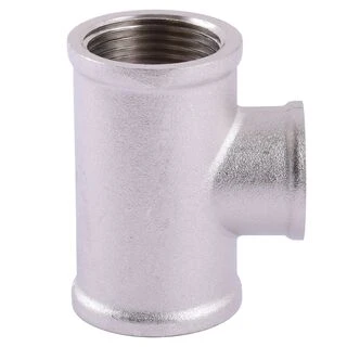 Трійник SOLOMON 1 1/2&Prime; ВВВ нікель 8202