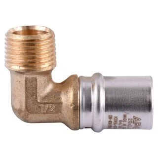 Кутник із зовнішньою різьбою прес APE ITALY AP 153 1/2&Prime;х20