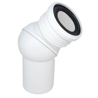 Коліно універсальне Waterstal WC &Oslash;110 45&deg;/90&deg;