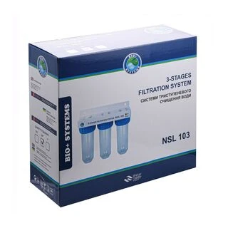 Система 3-х ступеневого очищення Bio+ systems NSL103, 3/4&Prime;