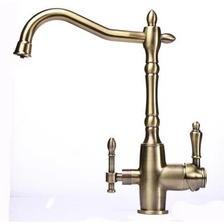 Змішувач для кухні під осмос Globus Lux LAZER GLLR-1000-9-BRONZE