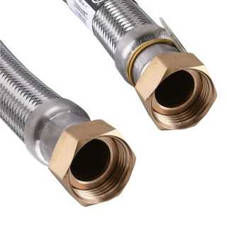 Шланг антивібраційний прямий TUCAI EXTRA TWIST 1&Prime; 1,0м RIVER НG-1-1000 204734