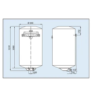 Водонагрівач LEOV LV 120 l (V 120 l)