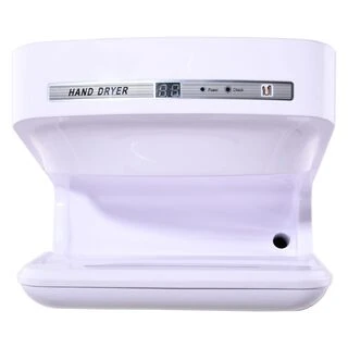 Сушарка для рук HOTEC 11.101 ABS White сенсорна, корпус пластик білий (220В ,1650-2050Вт)