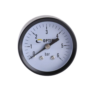 Манометр Optima 6 атм. 50 мм.  заднє під&amp;apos;єднання сталевий корпус ( X50-YFC )