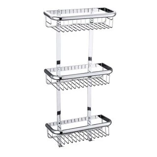 Поличка пряма потрійна TOPAZ 4103