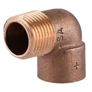 Кутовий перехід на різьбу VIEGA 90  15х3/4&Prime; В (130114)