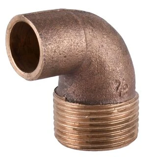 Кутовий перехід на різьбу VIEGA 90  18х3/4&Prime; З (133108)