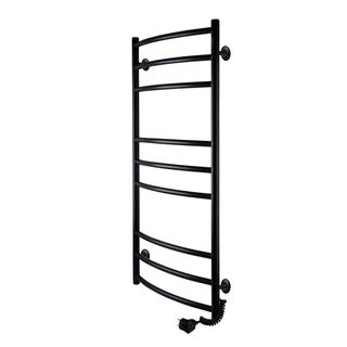 Рушникосушарка UNIO LDE ER 1000-500-9 BLK Драбинка Дуга Еліт електро чорна