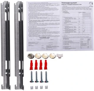 Радіатор сталевий 22/500x800 низ-справа/бок OPTIMUM (без клапана INNER)
