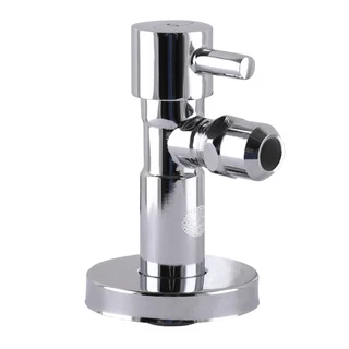 Кран напівобертовий кутовий з цангою SOLOMON 1/2&Prime;х 3/8&Prime; Lazer 7076