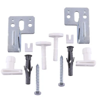 Універсальний комплект C-кронштейнів торцевого кріплення панельного радіатора NS-1018 CRISTA (2 шт)