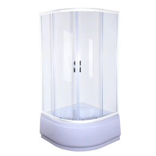 Душова кабіна півкругла WARTA H90TW (H90WT) BRAVO (2уп.)