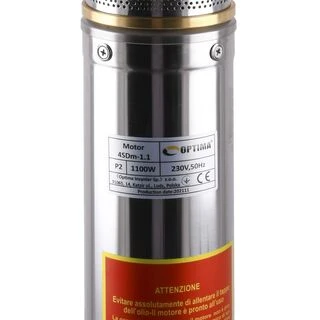 Насос свердловинний з підв. стійк. до піску OPTIMA  4SDm3/15 1.1 кВт 109м + пульт+кабель 1,5м NEW