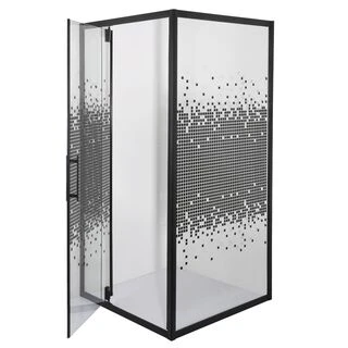 Душова кабіна квадратна без піддона MORAVA N90TB.Mosaic (N90B.Mosaic) BRAVO (1уп.)
