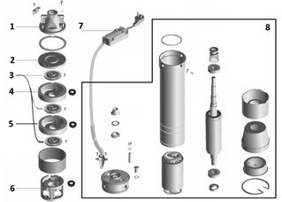 Насос свердловинний вихровий OPTIMA 3SKm100 PRIME 0.75кВт + кабель 20м+ пульт