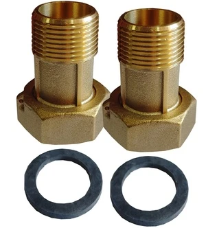 Комплект штуцерів 1&Prime;Вх3/4&Prime;З латунний LR543L OPTIMUM