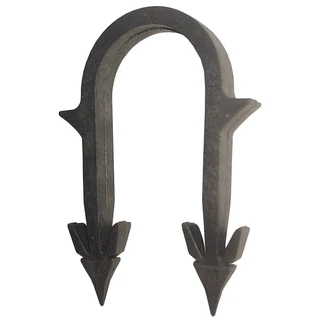 Такерна гарпун-скоба для кріплення труби теплої підлоги &Oslash;16-20 довжина 45мм чорна (300шт)