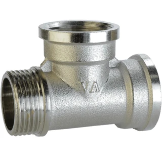 Трійник 1/2&Prime;ВВЗ нікельований А0213А(нк)