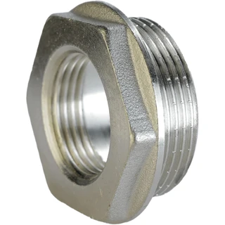 Футорка 1 1/4&Prime;х 3/4&Prime;ЗВ нікельована А0711А(нк)