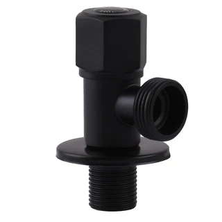 Кран кульовий кутовий Professional 1/2&Prime;X3/4&Prime; NV-QP888 BLACK