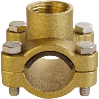 Врізання в трубу 3/4&Prime;(&Oslash;27мм)х1/2&Prime;В латунне посилене Б3802А