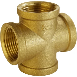 Хрестовина 3/4&Prime;ВВВВ латунна А4605-1А
