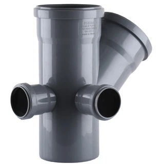 Хрестовина VSplast 2пл перех 110х110х45&deg;+2(50х90&deg;) (лівий та задній відвід)