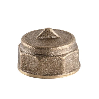 Заглушка 1 1/2&Prime;В латунна А1011А